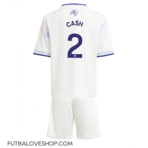 Dres Aston Villa Matty Cash #2 Tretina pre deti 2025-26 Krátky Rukáv (+ trenírky)